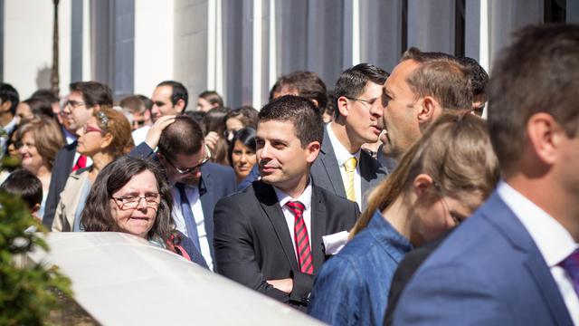 Bild från Paristemplets invigning 2016